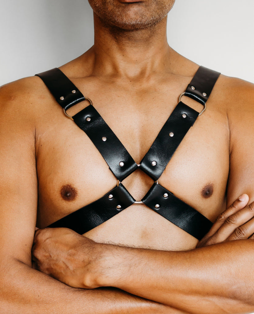 Blade X Leather Body Harness