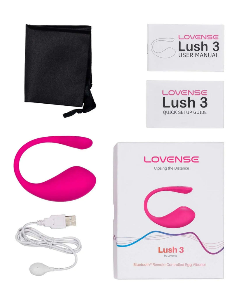 What is included: Lush 3 App Controlled Vibrator by Lovense.