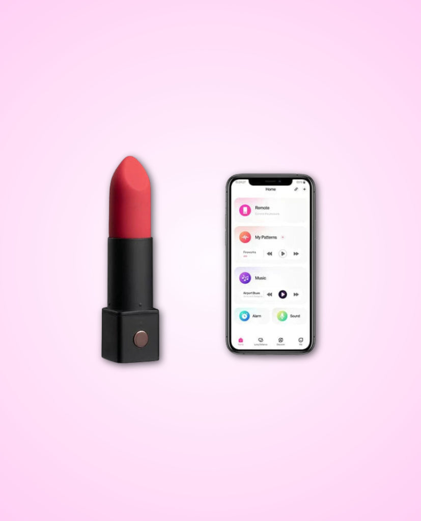 Lovense Exomoon App-Controlled Lipstick Vibrator