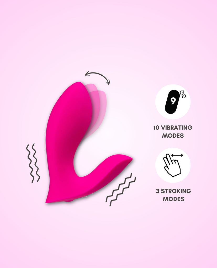 Lovense Flexer App-Controlled Panties Vibrator With Come Hither Movement