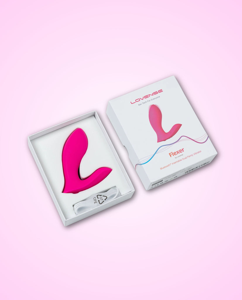 Lovense Flexer App-Controlled Panties Vibrator's Packaging