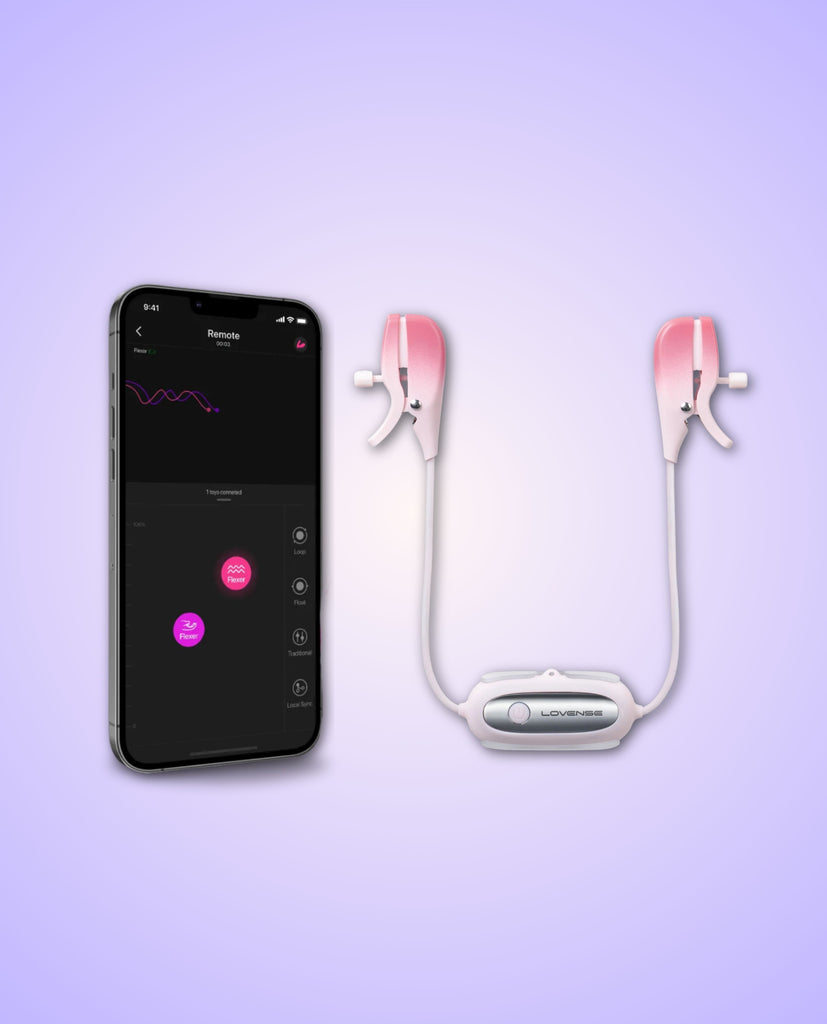 Lovense Gemini App-Controlled Vibrating Nipple Clamps