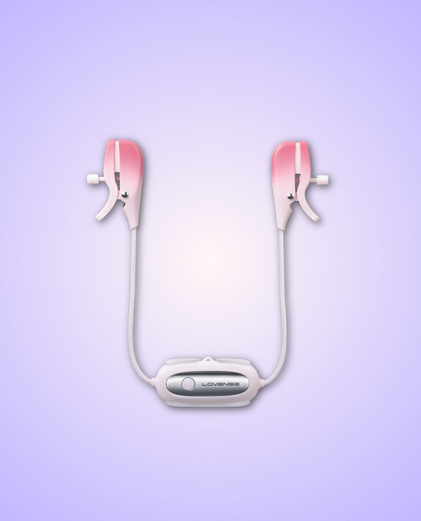 Lovense Gemini App-Controlled Vibrating Nipple Clamps