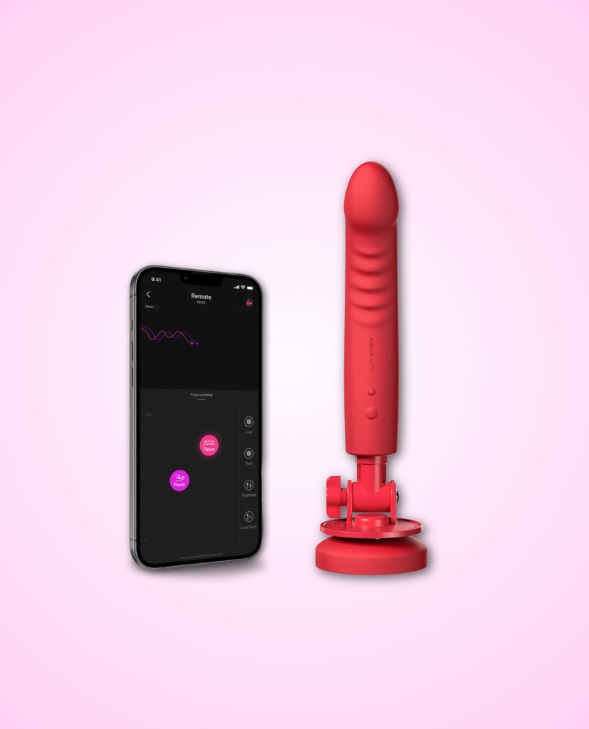 Lovense Mission 2 Vibrating Suction Cup Dildo