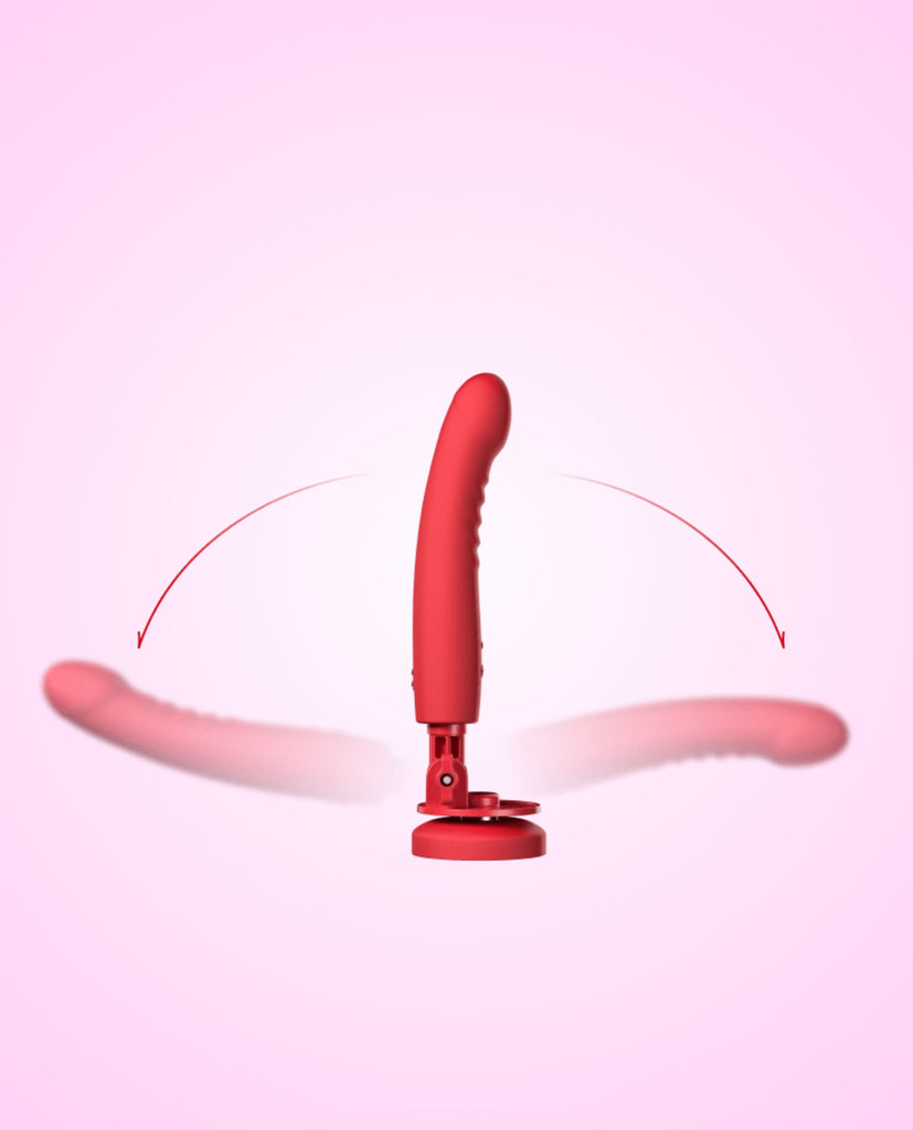 Lovense Mission 2 Vibrating Suction Cup Dildo Flexible 