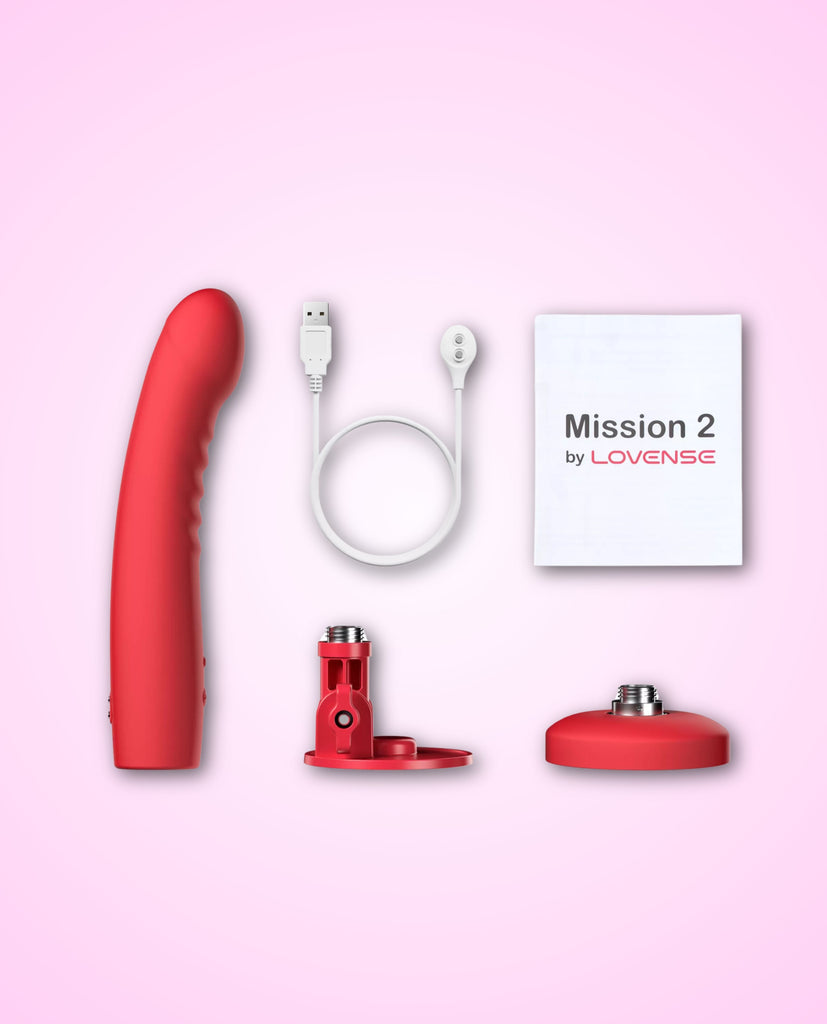 Lovense Mission 2 Vibrating Suction Cup Dildo's USB Charger