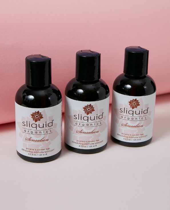 Sliquid Organics Natural Water-based Sensation Lubricant